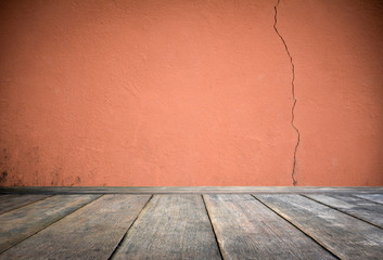 Wooden floor wall background