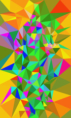 Fototapeta premium low poly background