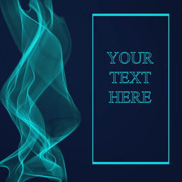 Abstract dack blue background