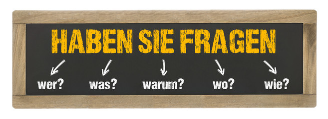 Sie Haben Fragen Sie Haben Fragen