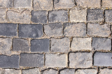 Stone brick streets.