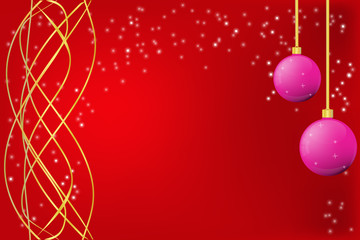 Christmas red  frame