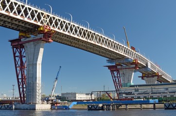 A motorway above ground.