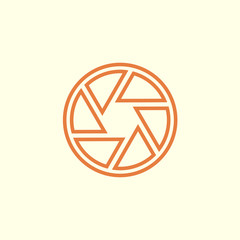 aperture line icon