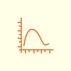 statistics chart line icon