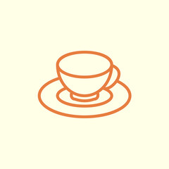 cup line icon