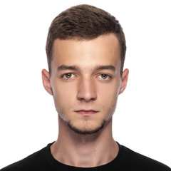 Fototapeta premium Portret przystojny mężczyzna.