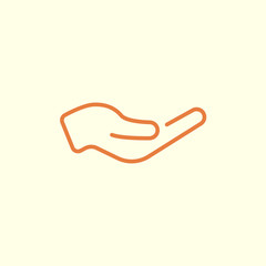 hand line icon