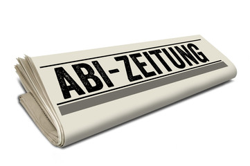 Zeitung mit Abizeitung Abi-Zeitung