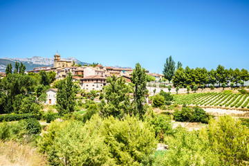 Fototapeta na wymiar Beautiful landscape in Alava,Spain