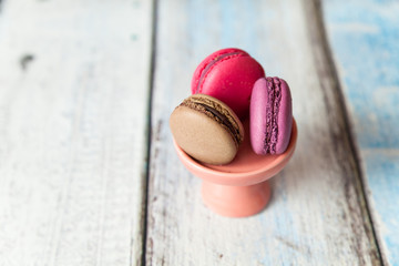 Vanilla french macarons