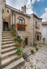 Barrea, old rural village in L'Aquila Province, Abruzzo (Italy)