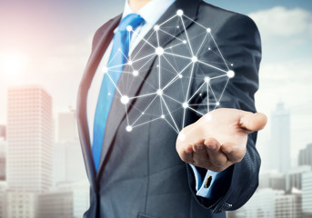 Presenting connection and interaction concept