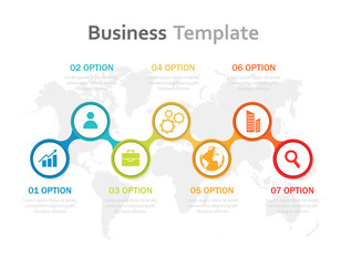 Vector illustration infographics. Template for brochure, business, web design