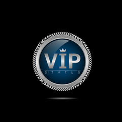 VIP silver label
