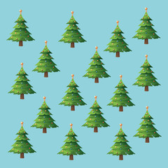 pine tree plant icon. Merry christmas decoration. Background design. Vector illustration