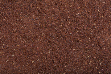 Ground coffee full background