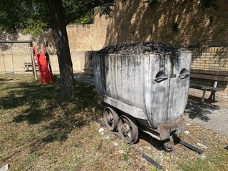 for transporting coal cart