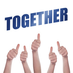Thumbs up for Together concept