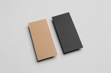 Black & Kraft DL Flyer Mock-Up