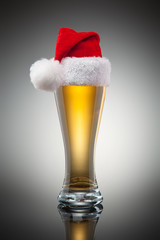Christmas beer mug