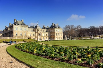 Fototapeta na wymiar Palais du Luxembourg (Paris - France)