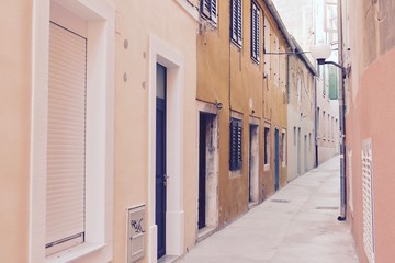 Fototapeta premium Narrow aisle