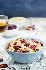 Apple Pecan dried cranberries and brown wild rice