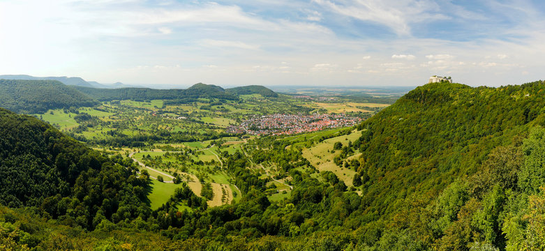 Panorama Burg Hohenneuffen
