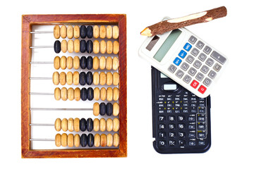 Old Wooden Abacus
