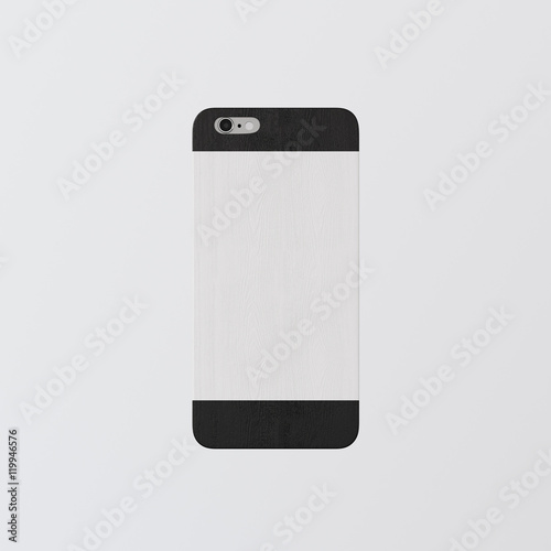 Download "Closeup One Blank White Clean Template Cover Phone.Highly ...