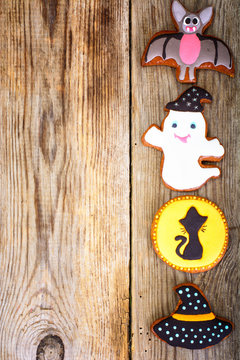 Gingerbread for Halloween. Funny Holiday Food