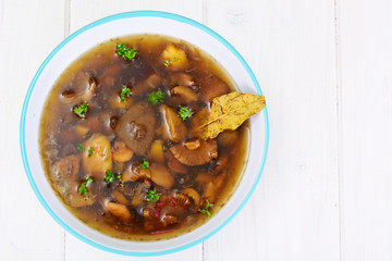 Wild Mushroom Soup