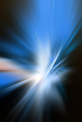 Abstract background in blue, white, black colors
