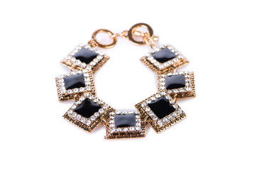 Nice bracelet isolated on the white background