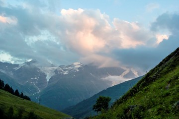 горное ущелье, дикая природа