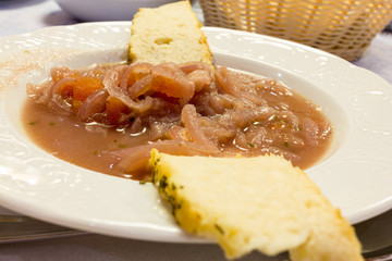 Onion soup