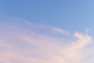 Obraz premium 夕焼け雲