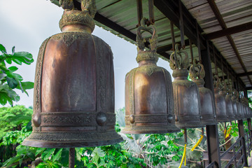 Bell hung on steel. - Powered by Adobe