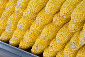 Pattern of yellow corn.