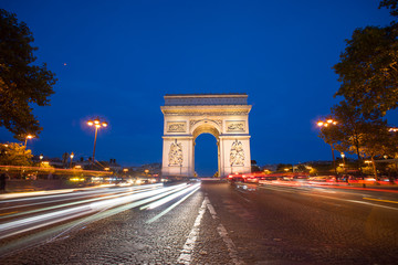 Triumph, arch in Paris, France