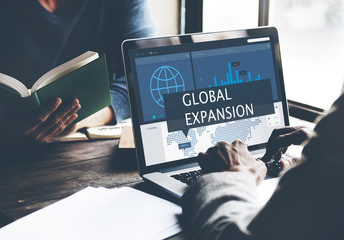 Economy Global Business Marketing Managment Concept