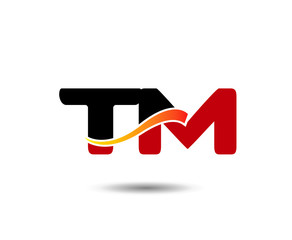 Obraz premium Letter T and M logo template 