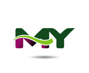 
Letter M and Y monogram logo
