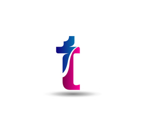 Letter T logo icon design template elements
