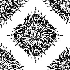 Ornamental floral background.
