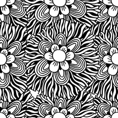 Ornamental floral background.