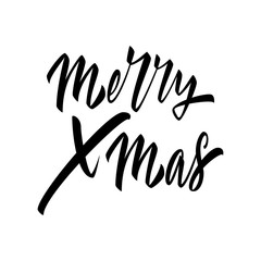 Merry Christmas Lettering