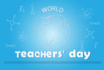 International Teacher Day World Holiday Banner