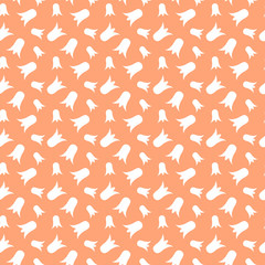 Illustration of seamless pattern flowers